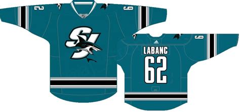 The Next San Jose Sharks Alternate Jersey - Teal Town USA