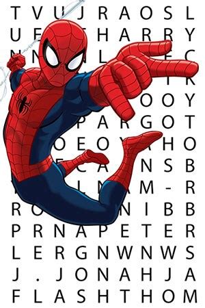 Ultimate Spider-Man Word Search | Spider-Man Activities | Marvel HQ