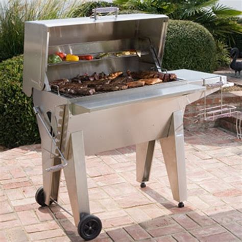 Stainless Steel Charcoal Barbecue Grill BY100-101 | CozyDays