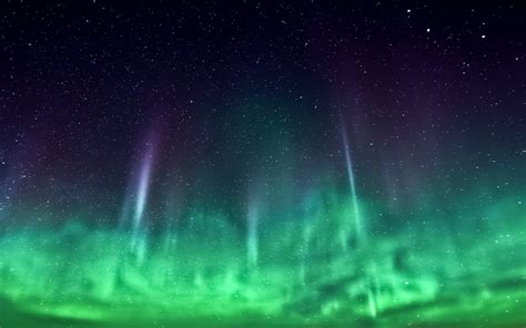 Green Light Sky Aurora Borealis stars northern space wallpaper | 2560x1600 | 721926 | WallpaperUP