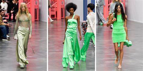 Défilé Fendi : le vert, la couleur du Printemps-Été 2023 ...