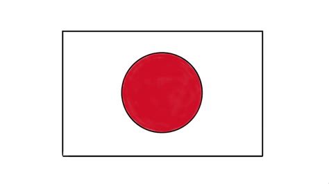 mewarnai bendera jepang