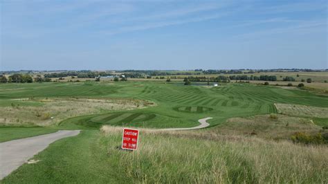 Saddleback golf course, Solon, Iowa. Very challenging when it's windy...and it's almost always ...