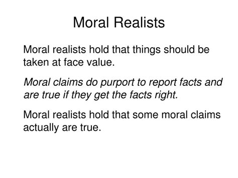 PPT - Moral Realism & the Challenge of Skepticism PowerPoint Presentation - ID:5575201