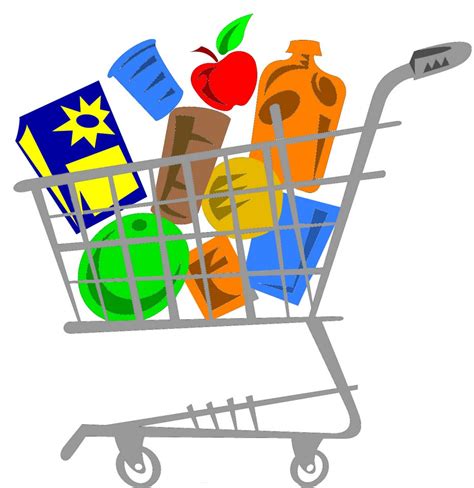 Grocery Shopping Cart Clipart - ClipArt Best - ClipArt Best