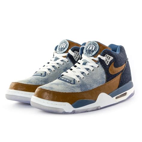 Nike Air Flight Squad Premium QS Denim Hazelnut (679249-400) | BRANDS \ N \ Nike BASKETBALL ...