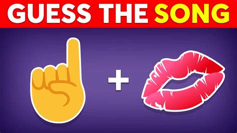 Guess the SONG by Emoji? 🎤 | Monkey Quiz - YouTube