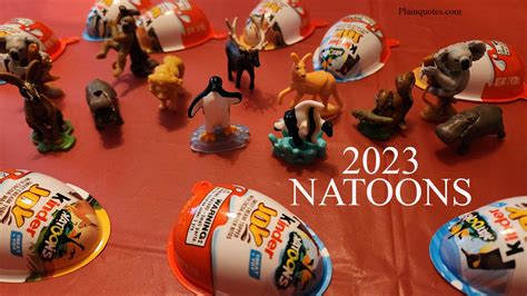 2023 Natoons Kinder Joy Eggs