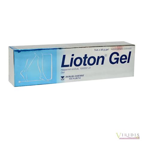 Lioton Gel 100000 UI 50gr Gel