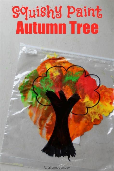 Mess Free Autumn Tree Craft | Fall crafts for kids, Autumn activities ...