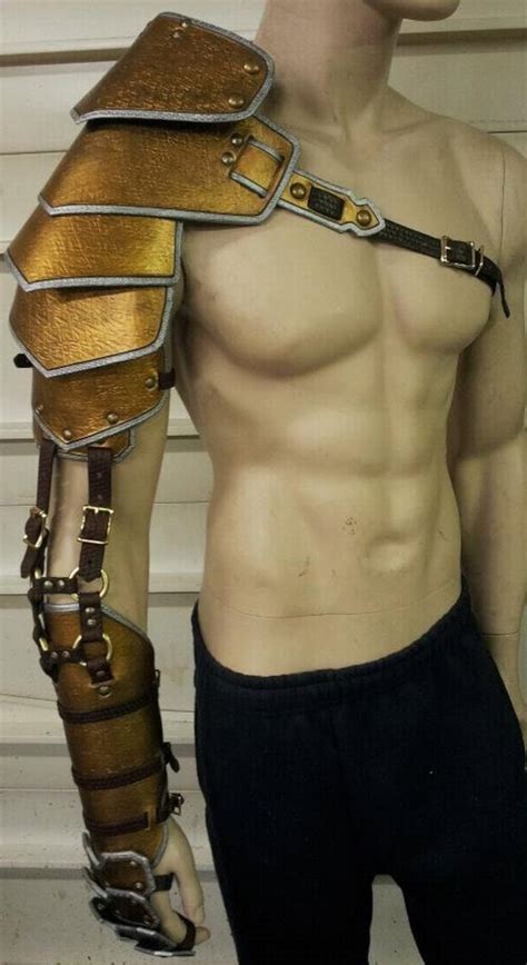 Leather Armor Full Arm - Etsy