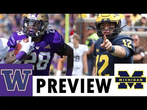 Michigan vs Washington Preview - Win Big Sports