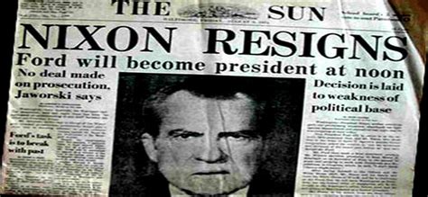 Watergate Scandal – 1972-1974 – Devastating Disasters