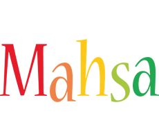 Mahsa Logo | Name Logo Generator - Smoothie, Summer, Birthday, Kiddo, Colors Style