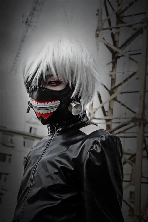 Kaneki Ken Mask | Tokyo Ghoul Kaneki Ken Cosplay Mask – UNIQSO