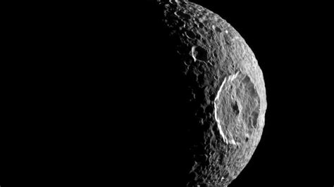 Saturn's 'Death Star' moon has a hidden ocean under its surface, scientists say