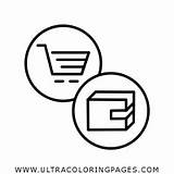Parcel Coloring Pages sketch template