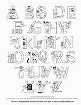 Free Printable Alphabet Coloring Pages A Z  Coloring Home sketch template