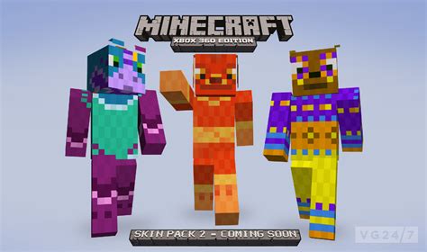 Minecraft Xbox 360 Skin Pack 2 due August 24 - VG247