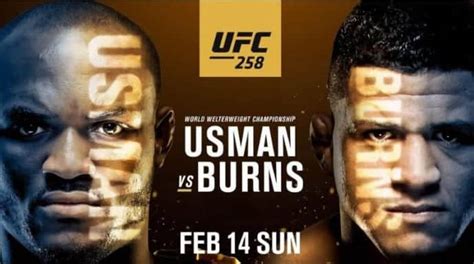 UFC 258: Usman Vs Burns Bonuses - LowKickMMA.com