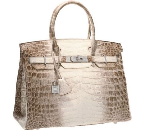 Hermès Diamond Himalayan Birkin Bag Sells For $185,000 Picture | Expensive collectibles - ABC News