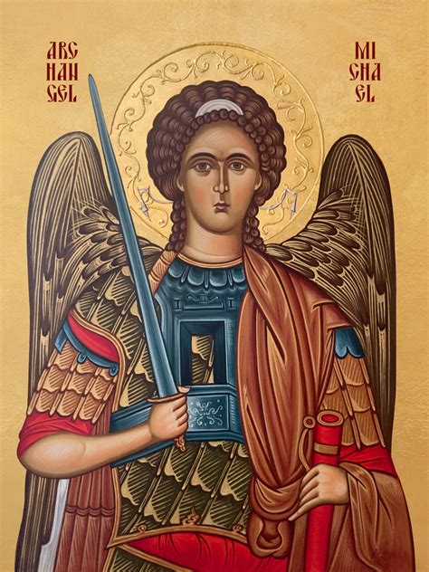 Icon of The Archangel Mi hael - (1MI29)