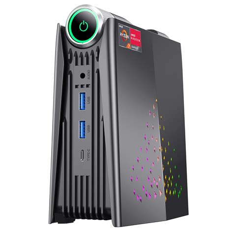 Buy KAMRUI Mini Gaming PC, AMD Ryzen 7 5800U(up to 4.4Ghz) 16GB RAM 512GB NVME SSD, Mini ...