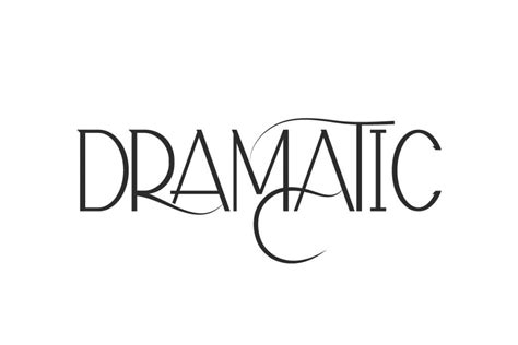 Dramatic Font By NihStudio