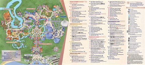 New Magic Kingdom Park Map Released (March 2022)