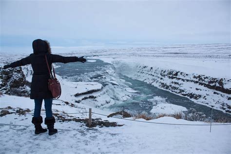 Travel To Iceland And See Gullfoss Waterfall In Winter - cherylhoward.com