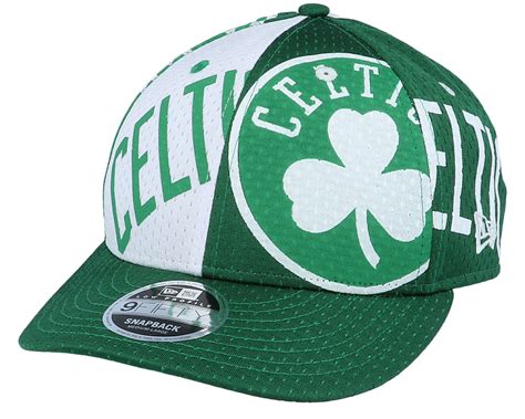 Boston Celtics All Over 9Fifty Low Profile Green/White Adjustable - New ...