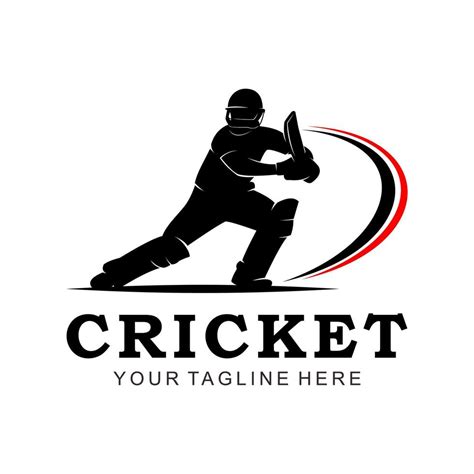 cricket vector logo 8222684 Vector Art at Vecteezy