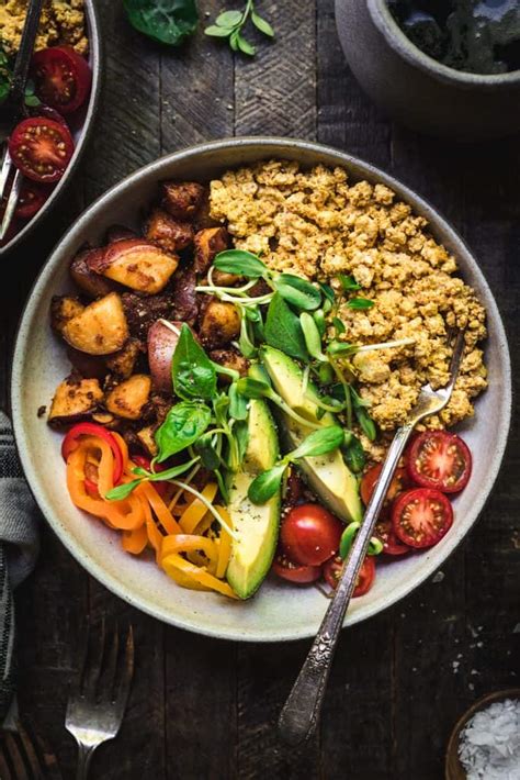 High Protein Vegan Breakfast Bowl (Gluten-Free) - Crowded Kitchen