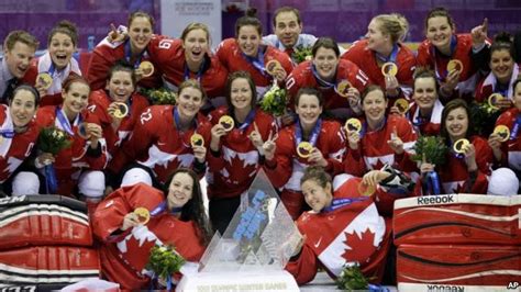 Putting on the Foil: 2014 Women's Olympic Hockey Gold Medal Winners