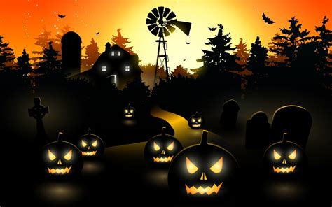 1680x1050 Resolution Halloween Haunted House 1680x1050 Resolution Wallpaper - Wallpapers Den