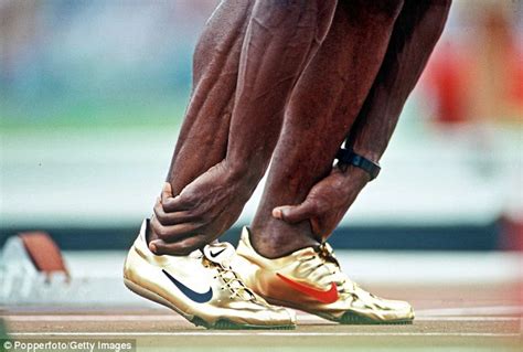 Michael Johnson's legendary gold Nike shoes at Atlanta 96 almost never ...