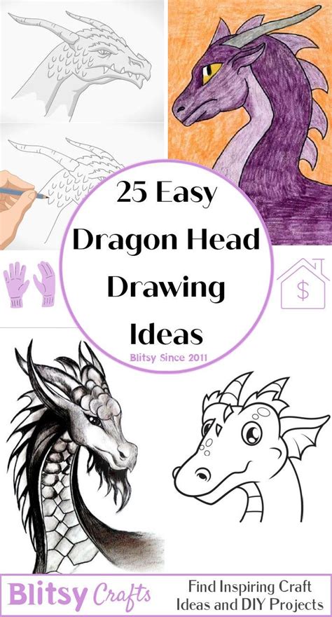 How To Draw A Dragon Head Step By Step For Beginners