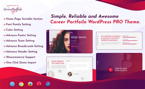 Career Portfolio Pro – Creative Premium Portfolio Theme for Professionals - Theme 404