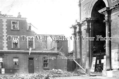 NF 2842 - WW1 Bomb Damage At Dereham Cinema, Norfolk – JB Archive