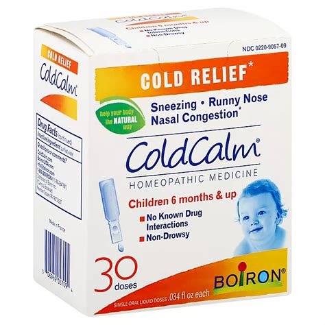 Boiron® ColdCalm® 30-Count Baby Homeopathic Cold Relief Liquid Doses | buybuy BABY