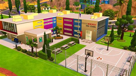 Sims 4 High School Building | Images and Photos finder