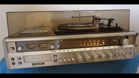 Zenith IS-4080 Integrated Stereo System, 8 Track, Cassette, Record player - YouTube