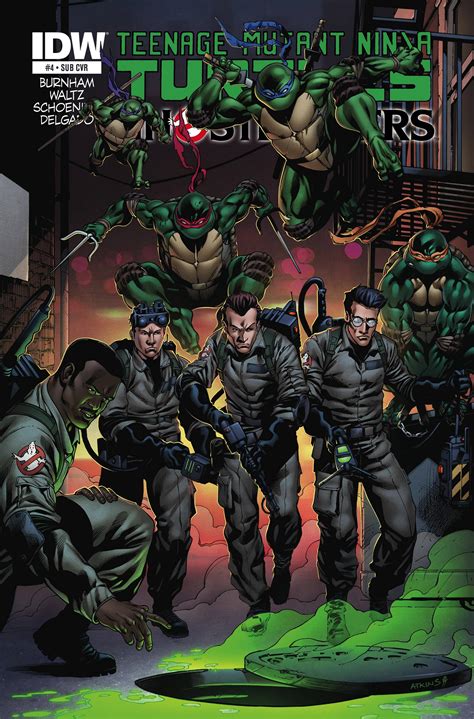 TMNT Ghostbusters Issue #4 - TMNT Comic Series - Shop - GBFans.com