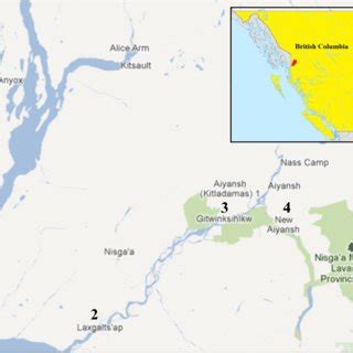 Area of study, Nisga'a Nation Lands | Download Scientific Diagram