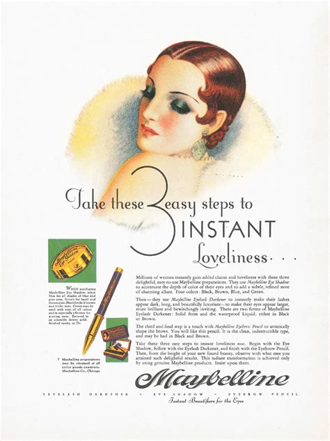 13 Maybelline Ads From 1920 To Now Showing The Amazing History Of ...