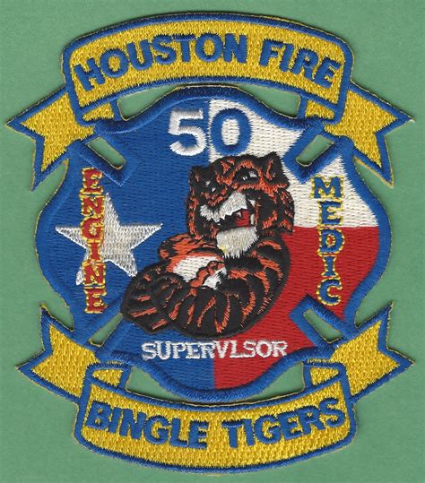 Houston Fire Department Station 50 Company Patch