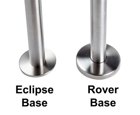 ROVER Floor Bolt Down Table Leg, BEST SELLER, 3" Round Stainless Steel ...