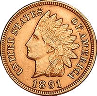 1891 Indian Head Penny Value | CoinTrackers