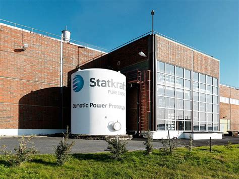 The world's first osmotic power plant from Statkraft