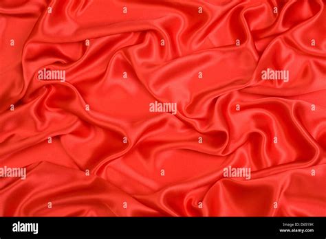 Red silk texture hi-res stock photography and images - Alamy